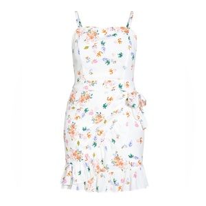 City Chic Women’s Plus Dress - Ivory Windswept